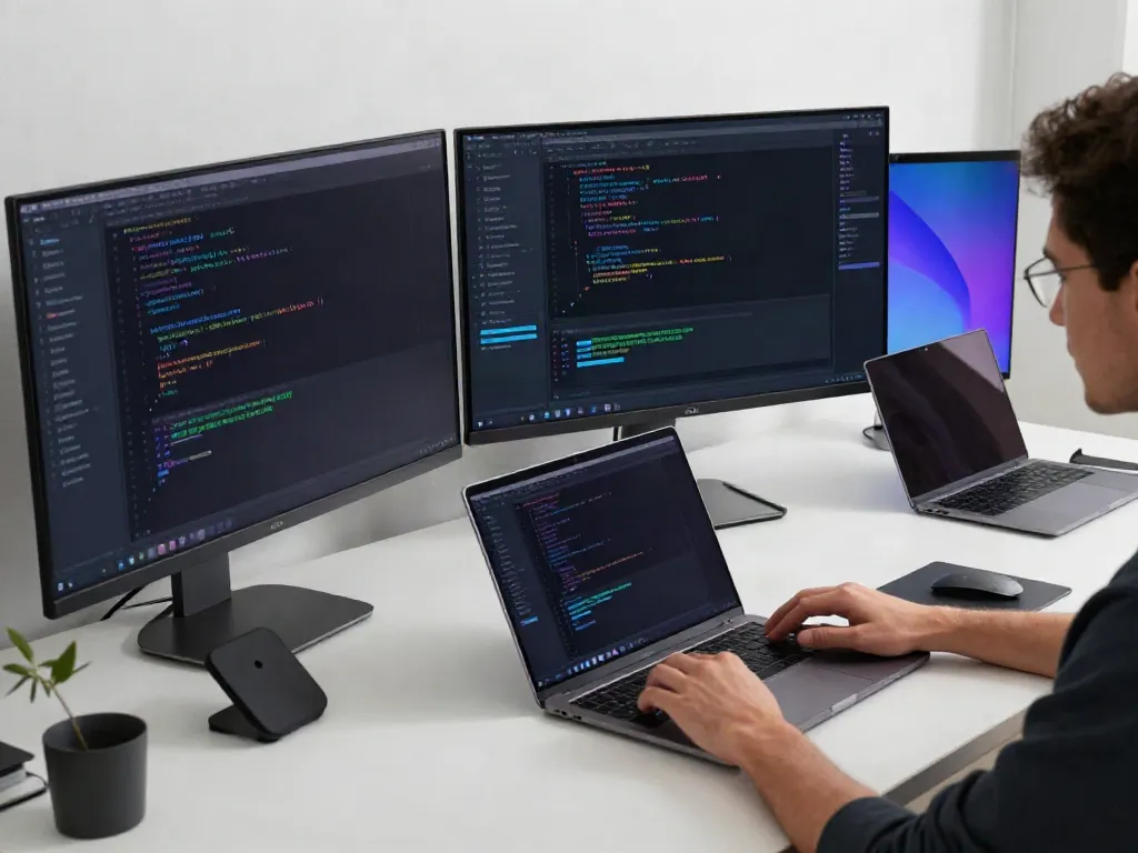 software composition analysis monitoring tools in a modern developer workspace