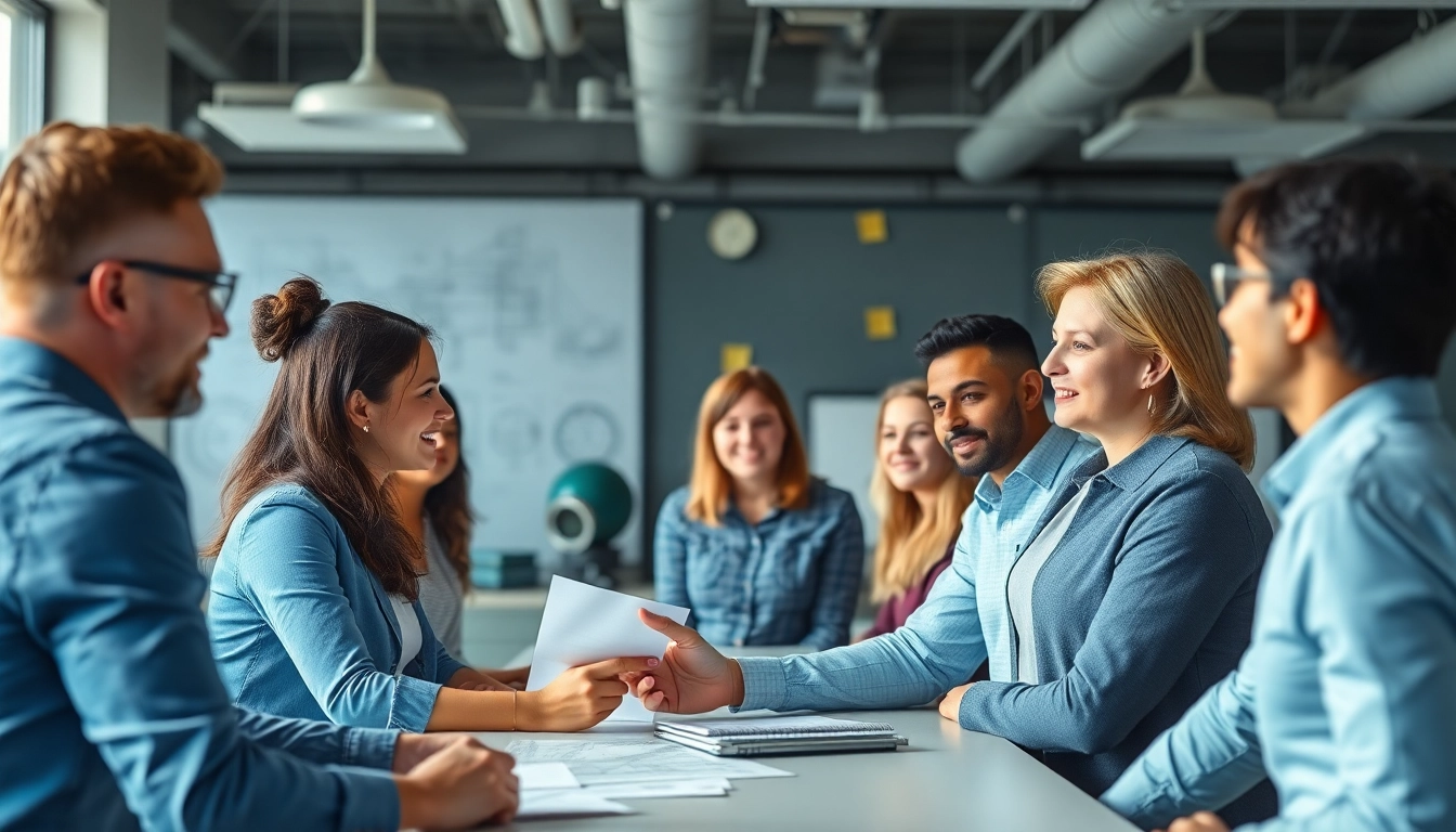 Headhunter Ingenieure in einem professionellen Umfeld während einer Rekrutierungsgesprächs.