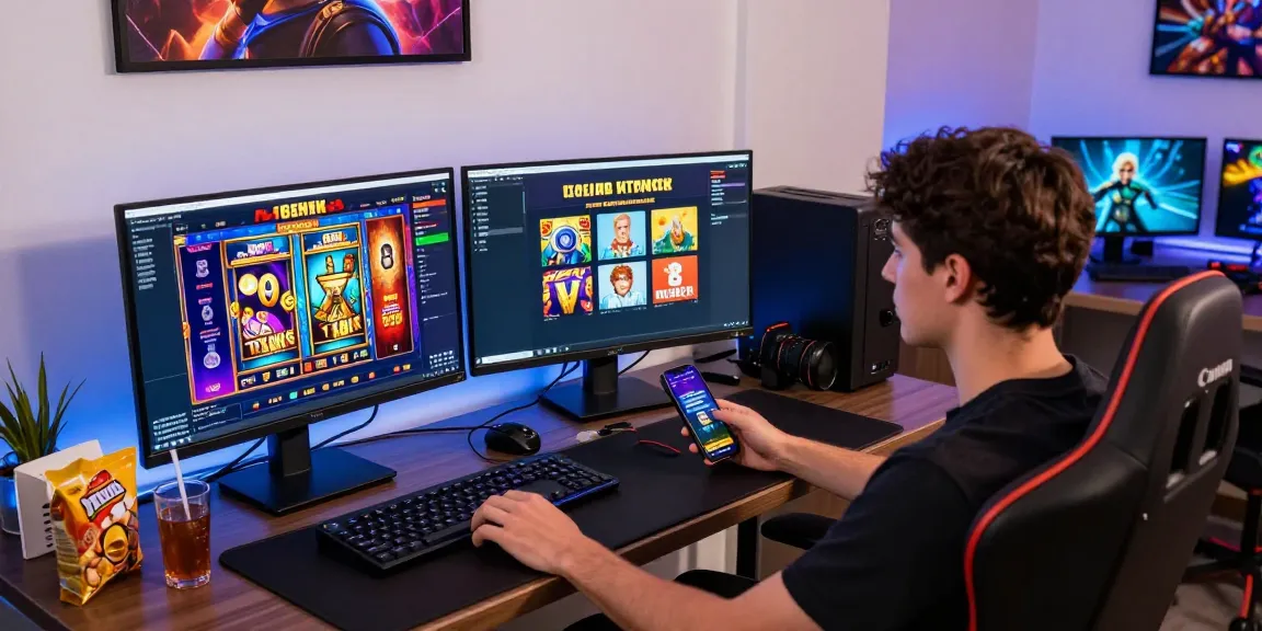 Engaging slot88 gaming experience on a modern gaming setup with vibrant graphics and immersive atmosphere.