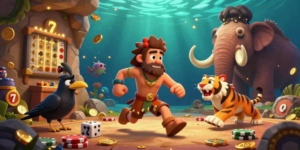 Experience thrilling games at uk88 casino with engaging characters and vibrant underwater action.