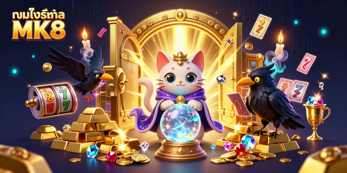 Experience thrilling wins with เกมพอร์ทัล MK8 filled with mystical characters and casino treasures.