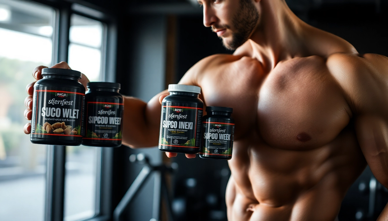 Professionelle Fitnessaufnahme mit Unique Pharma Steroids für optimales Muskelwachstum.